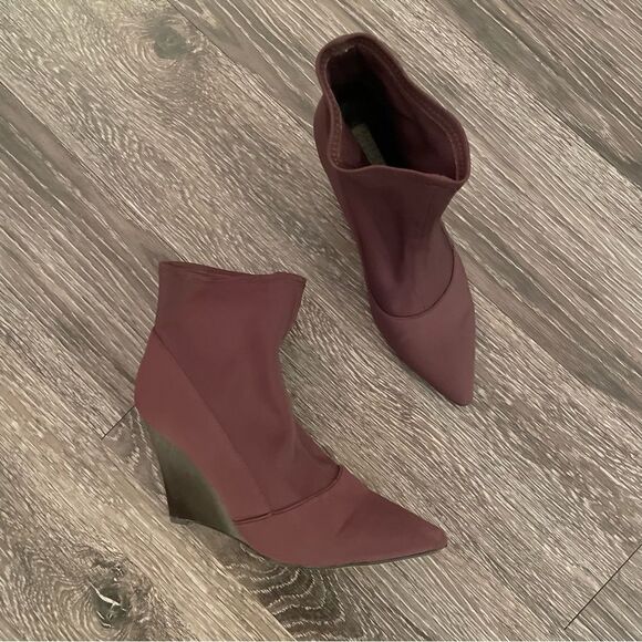 American glamour badgley Mischa wedge boots - Picture 2 of 10